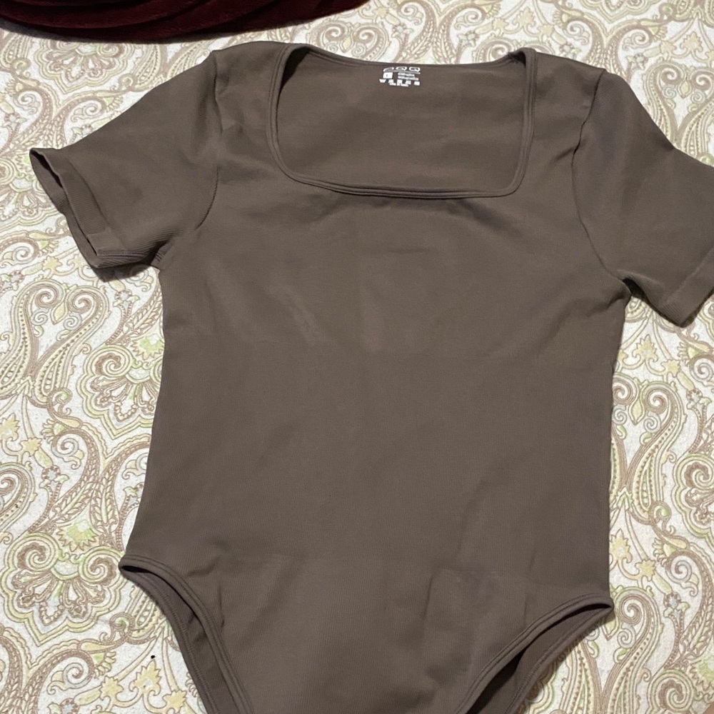 Elegant Brown Shapewear Bodysuit
